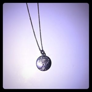 Fossil tree of life necklace